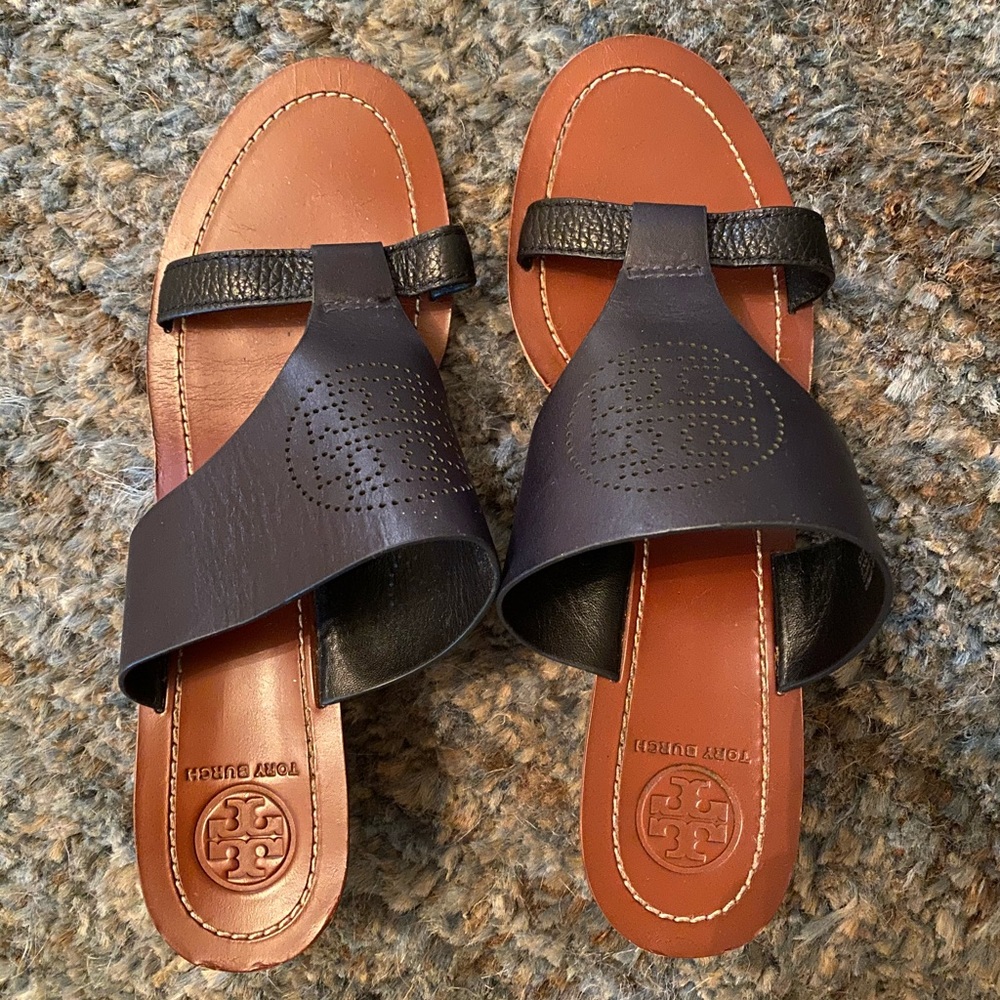Tori Burch Sandal with Wedge